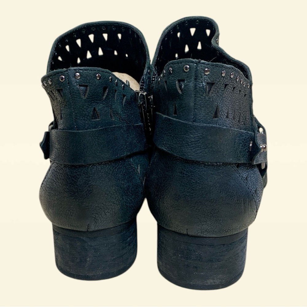 Vince Camuto Calley Elegant Black Ankle Boots - Picture 6 of 13
